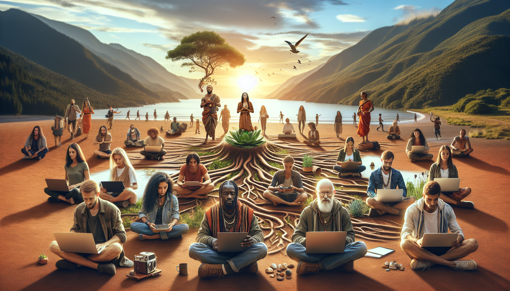 Digital Nomads, Spiritual Roots