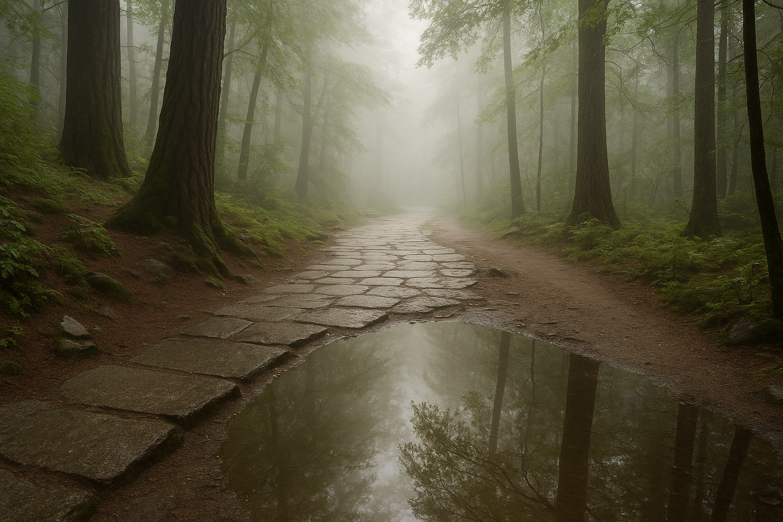 Mist Path Reflections – Pilgrimage as Inner Awakening