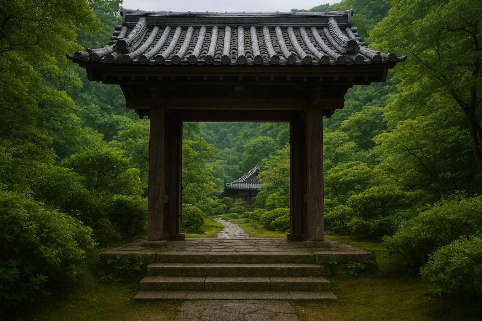 Beyond the Temple Gate – Where Dao and Zen Become One