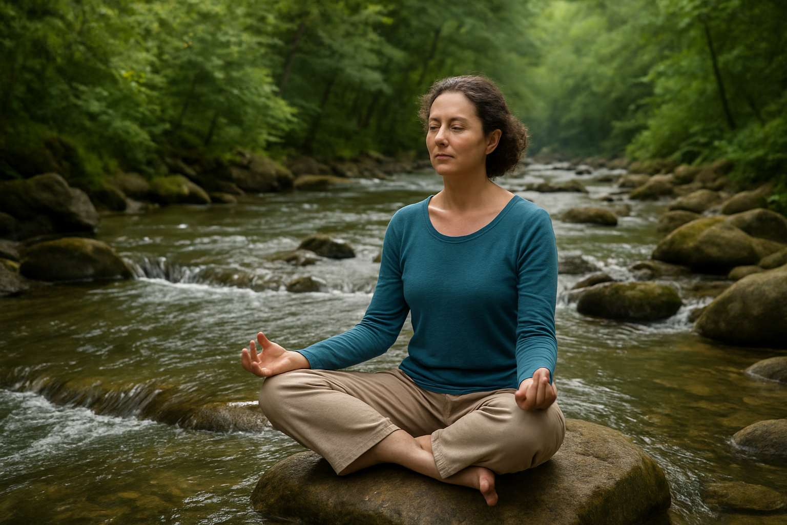 The Flowing Center – Finding Balance in the Stream of Life