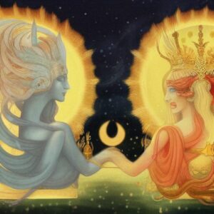 Solar Kings and Lunar Queens – The celestial marriage in mythic thought.